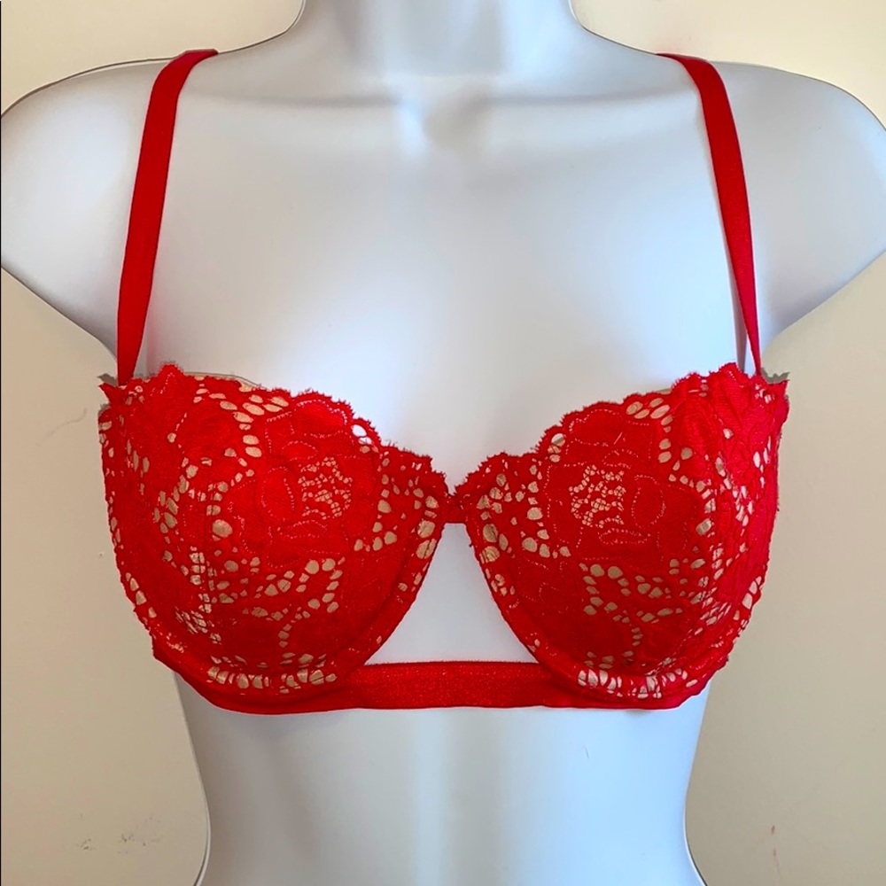 Victoria’s Secret Red Very Sexy Balconette Bra